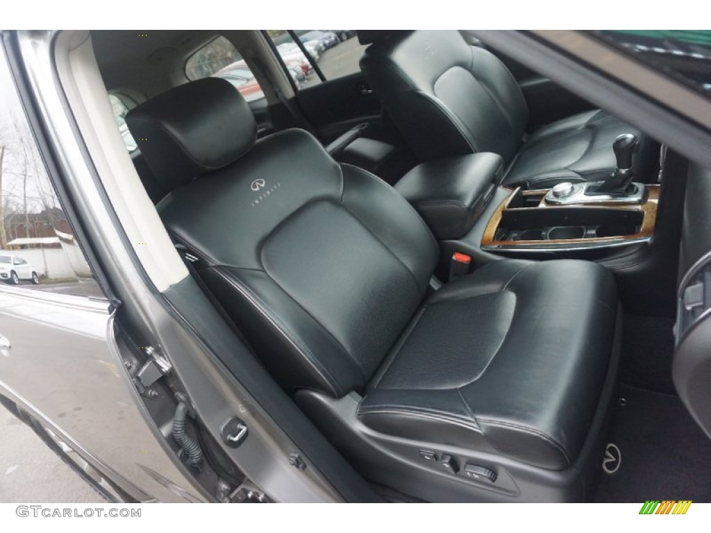 2011 QX 56 4WD - Platinum Graphite / Graphite photo #22