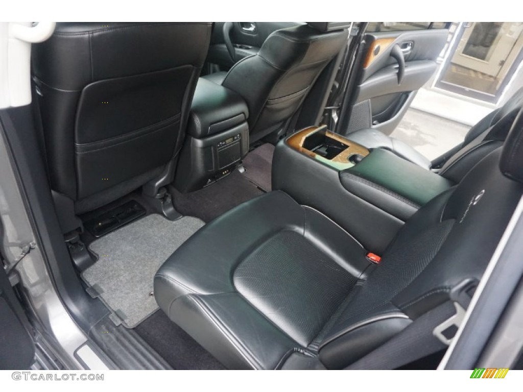 2011 QX 56 4WD - Platinum Graphite / Graphite photo #23