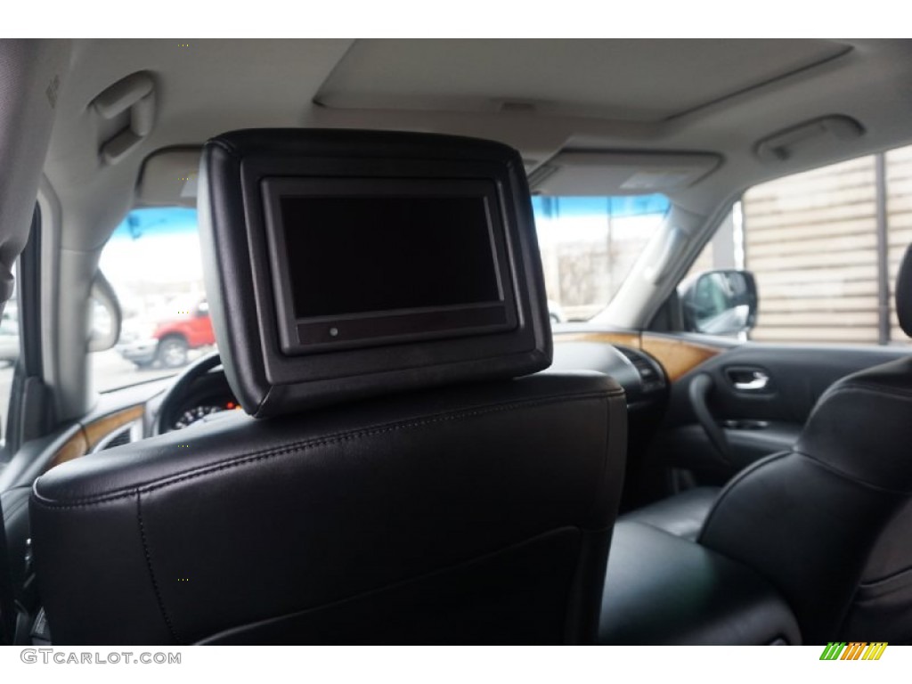 2011 QX 56 4WD - Platinum Graphite / Graphite photo #25