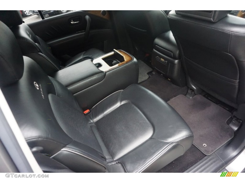 2011 QX 56 4WD - Platinum Graphite / Graphite photo #26