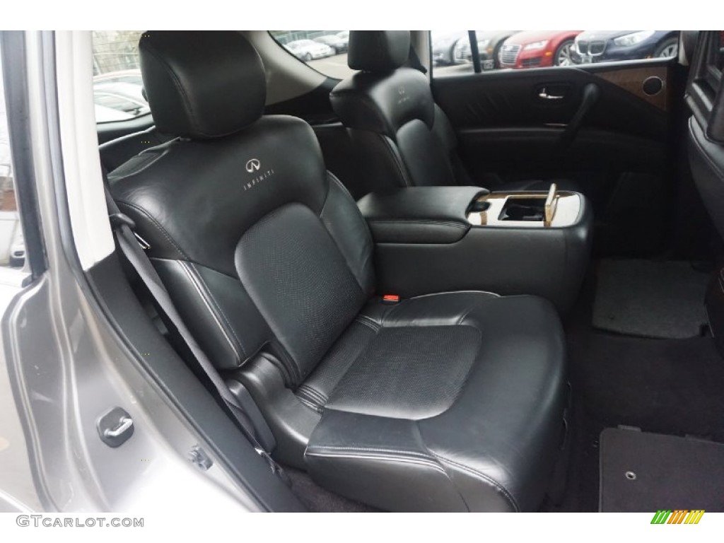 2011 QX 56 4WD - Platinum Graphite / Graphite photo #27