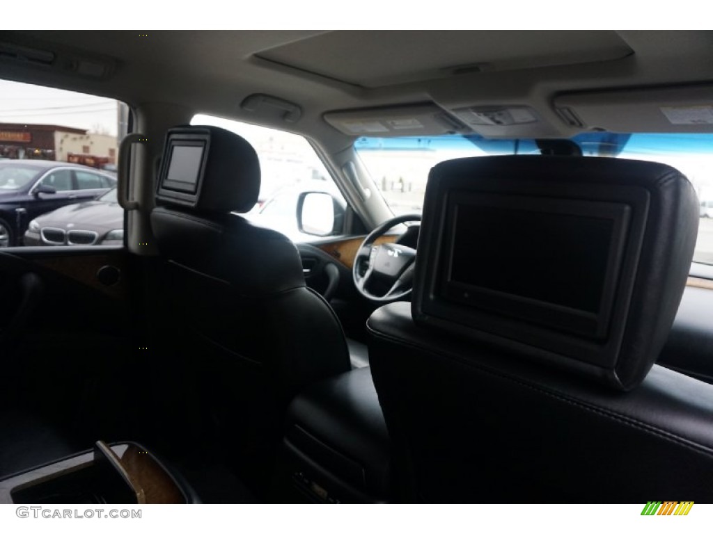 2011 QX 56 4WD - Platinum Graphite / Graphite photo #28