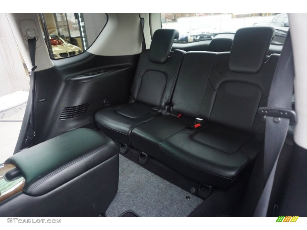 2011 QX 56 4WD - Platinum Graphite / Graphite photo #37