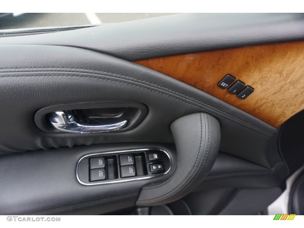 2011 QX 56 4WD - Platinum Graphite / Graphite photo #43