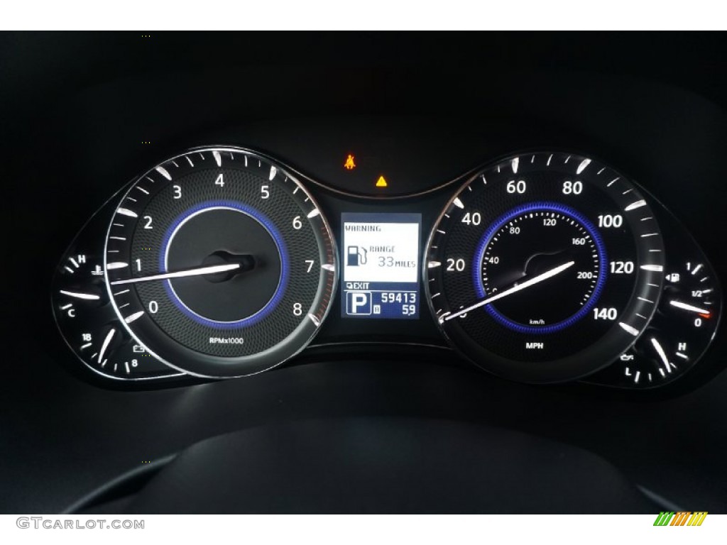 2011 QX 56 4WD - Platinum Graphite / Graphite photo #48