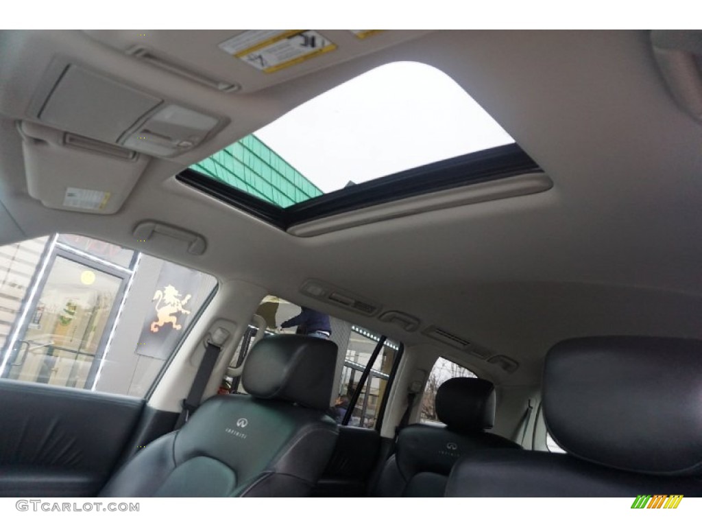2011 QX 56 4WD - Platinum Graphite / Graphite photo #62
