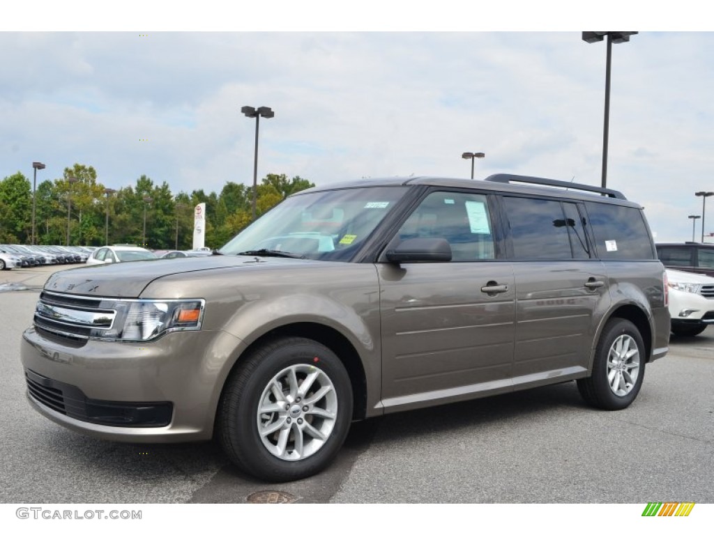 Mineral Gray 2014 Ford Flex SE Exterior Photo #102897886