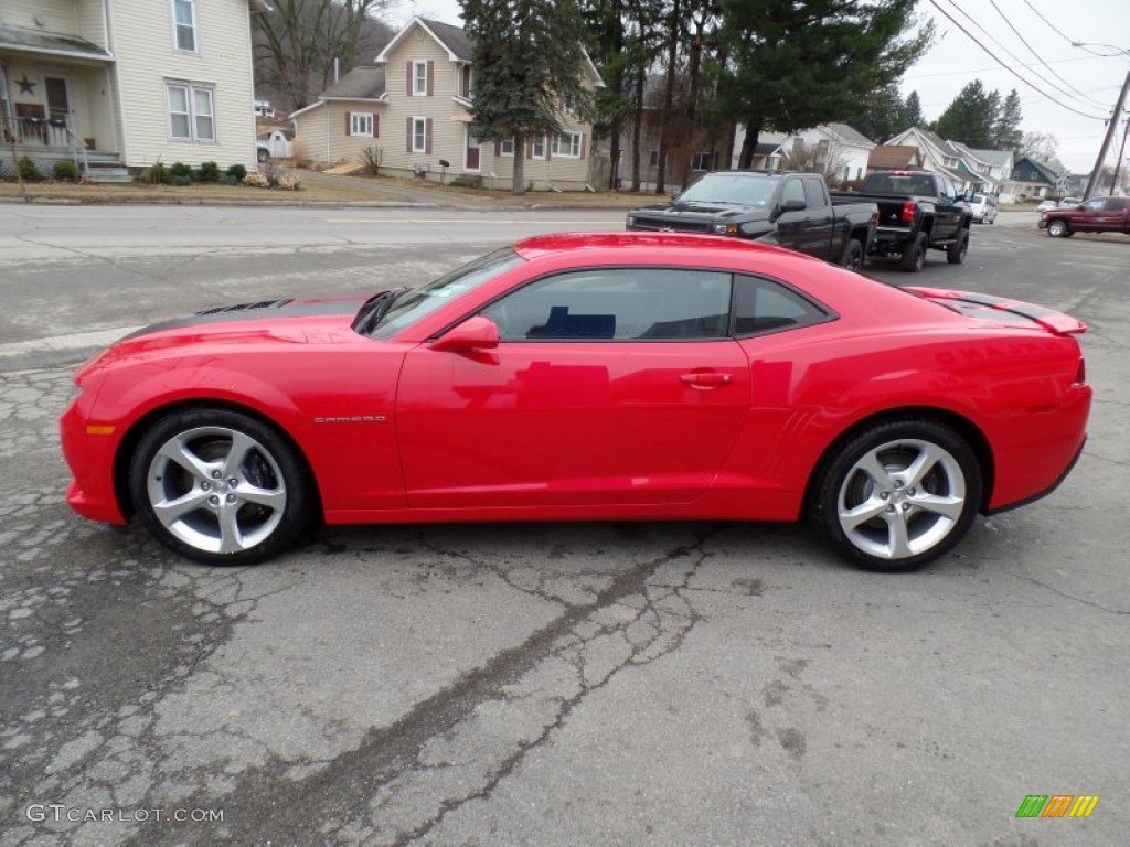 Red Hot 2015 Chevrolet Camaro SS Coupe Exterior Photo #102898042