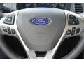 Charcoal Black 2014 Ford Flex SE Steering Wheel