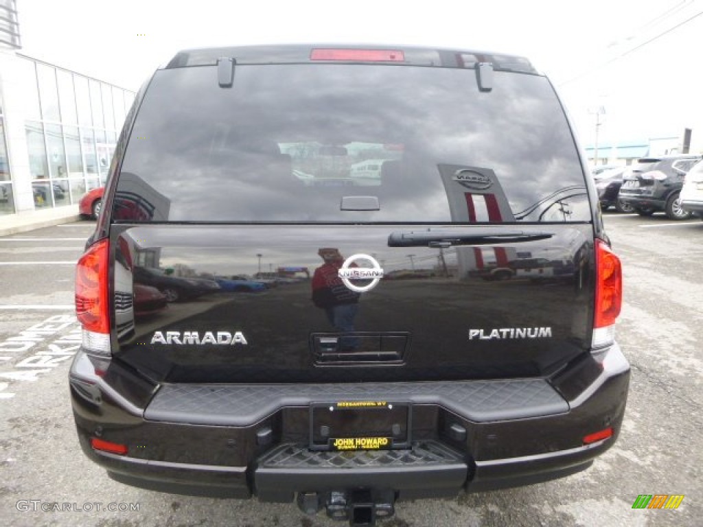 2014 Armada Platinum 4x4 - Espresso Black / Almond photo #4