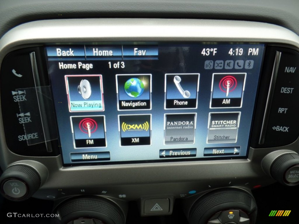 2015 Chevrolet Camaro SS Coupe Controls Photo #102898453
