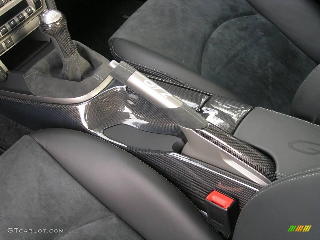 2008 911 GT2 - Meteor Grey Metallic / Black photo #20