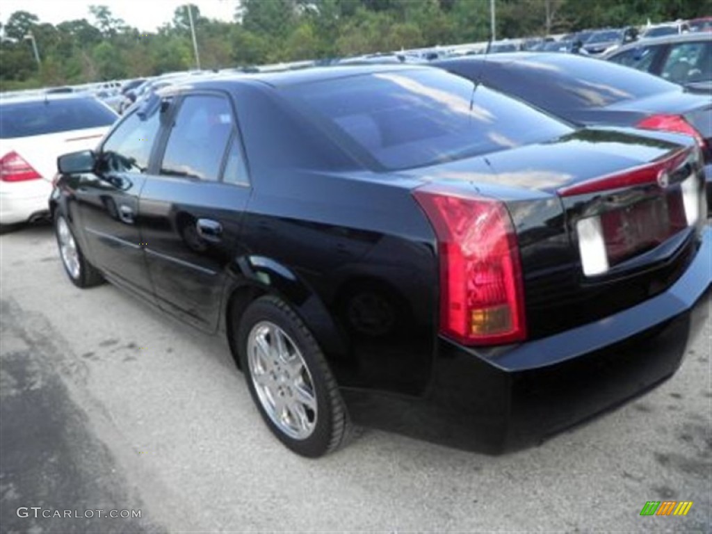 2003 CTS Sedan - Sable Black / Light Neutral photo #4