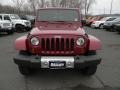 2011 Deep Cherry Red Jeep Wrangler Unlimited Sahara 4x4  photo #2