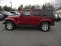 2011 Deep Cherry Red Jeep Wrangler Unlimited Sahara 4x4  photo #10