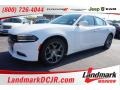 2015 Bright White Dodge Charger SXT  photo #1