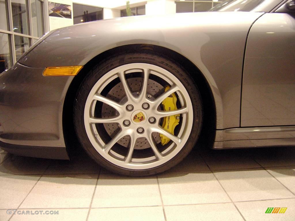 2008 911 GT2 - Meteor Grey Metallic / Black photo #28