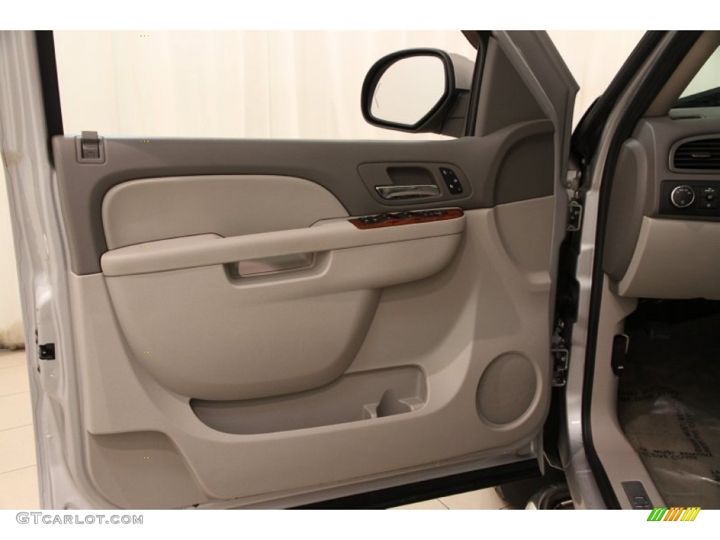 2011 Silverado 1500 LTZ Extended Cab 4x4 - Sheer Silver Metallic / Light Titanium/Dark Titanium photo #4