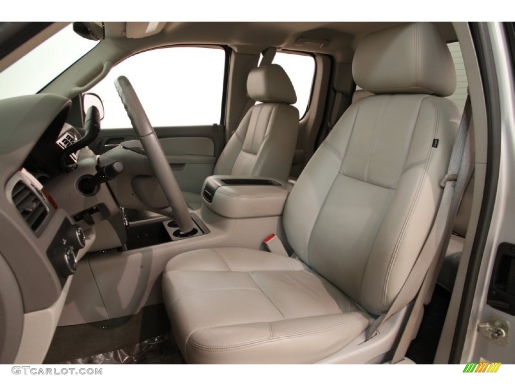 2011 Silverado 1500 LTZ Extended Cab 4x4 - Sheer Silver Metallic / Light Titanium/Dark Titanium photo #5