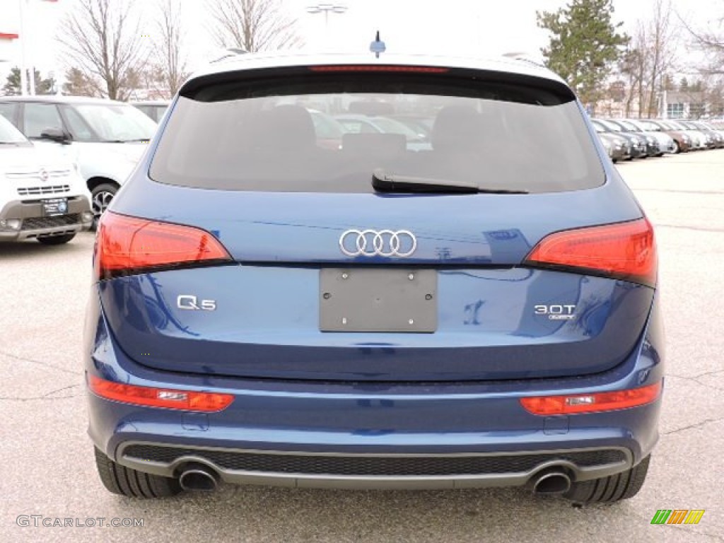 2013 Q5 3.0 TFSI quattro - Scuba Blue Metallic / Pistachio Beige photo #4