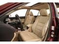  2012 Accord EX-L V6 Sedan Ivory Interior