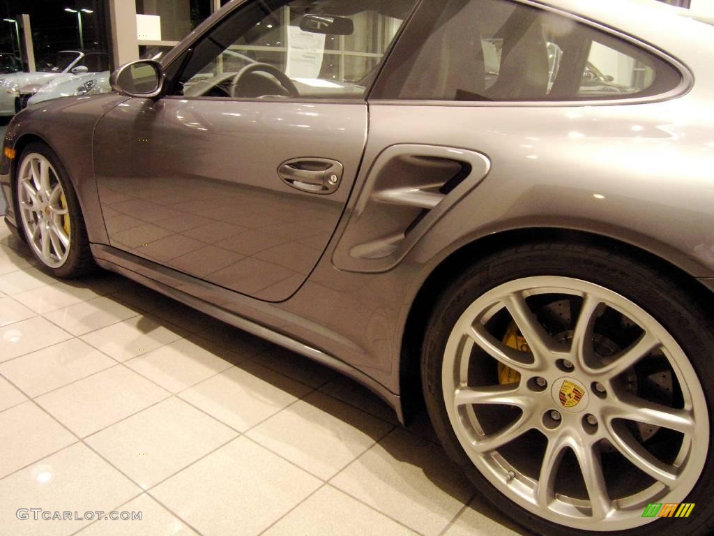 2008 911 GT2 - Meteor Grey Metallic / Black photo #38