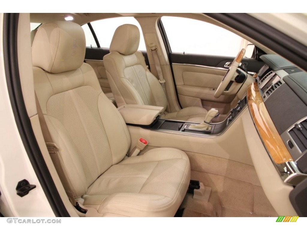 Light Camel Interior 2012 Lincoln MKS EcoBoost AWD Photo #102908902