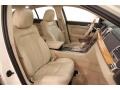 2012 Lincoln MKS Light Camel Interior Front Seat Photo