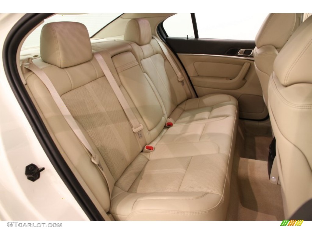 Light Camel Interior 2012 Lincoln MKS EcoBoost AWD Photo #102908923