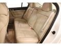 2012 Lincoln MKS Light Camel Interior Rear Seat Photo