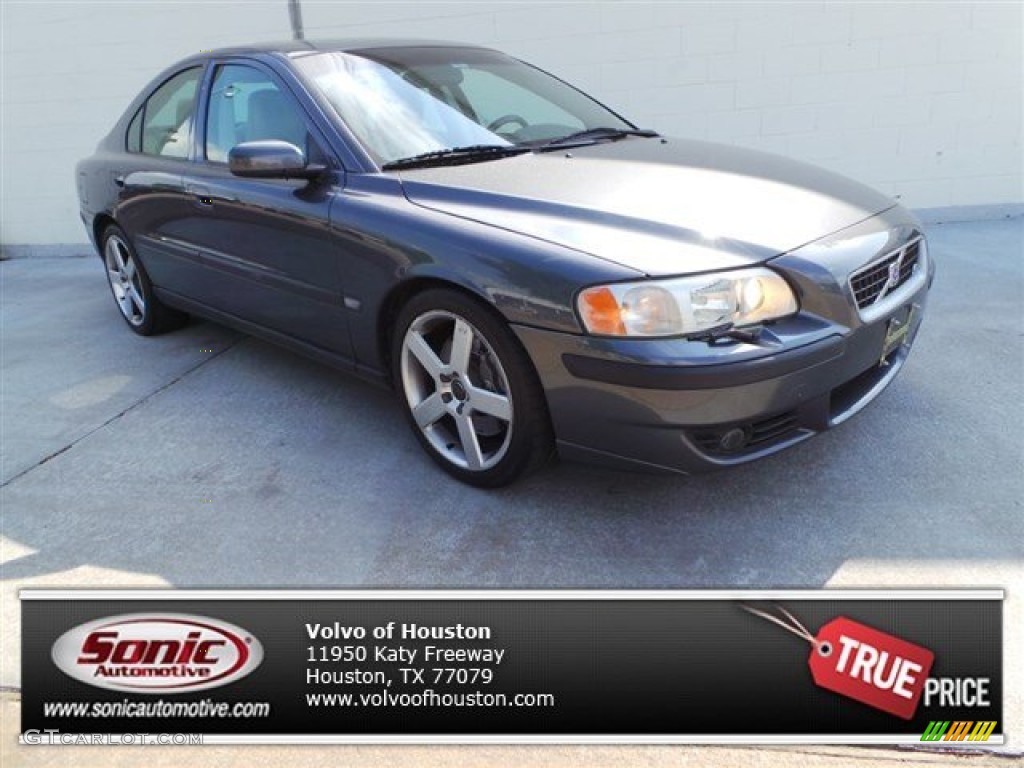 2004 S60 R AWD - Titanium Gray Metallic / Beige/Light Sand photo #1