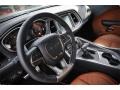 Black/Sepia 2015 Dodge Challenger SRT Hellcat Steering Wheel