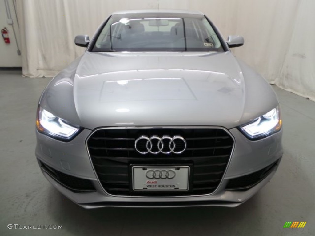 2015 A4 2.0T Premium - Florett Silver Metallic / Black photo #2