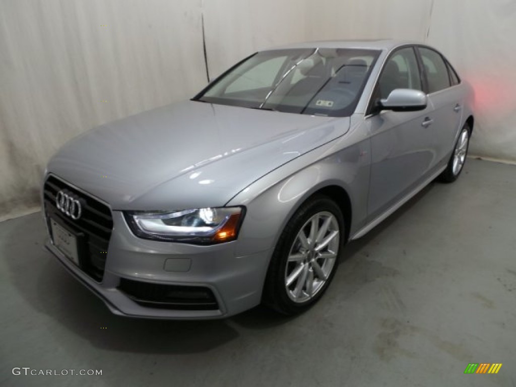 2015 A4 2.0T Premium - Florett Silver Metallic / Black photo #3