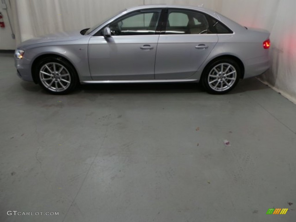 2015 A4 2.0T Premium - Florett Silver Metallic / Black photo #4