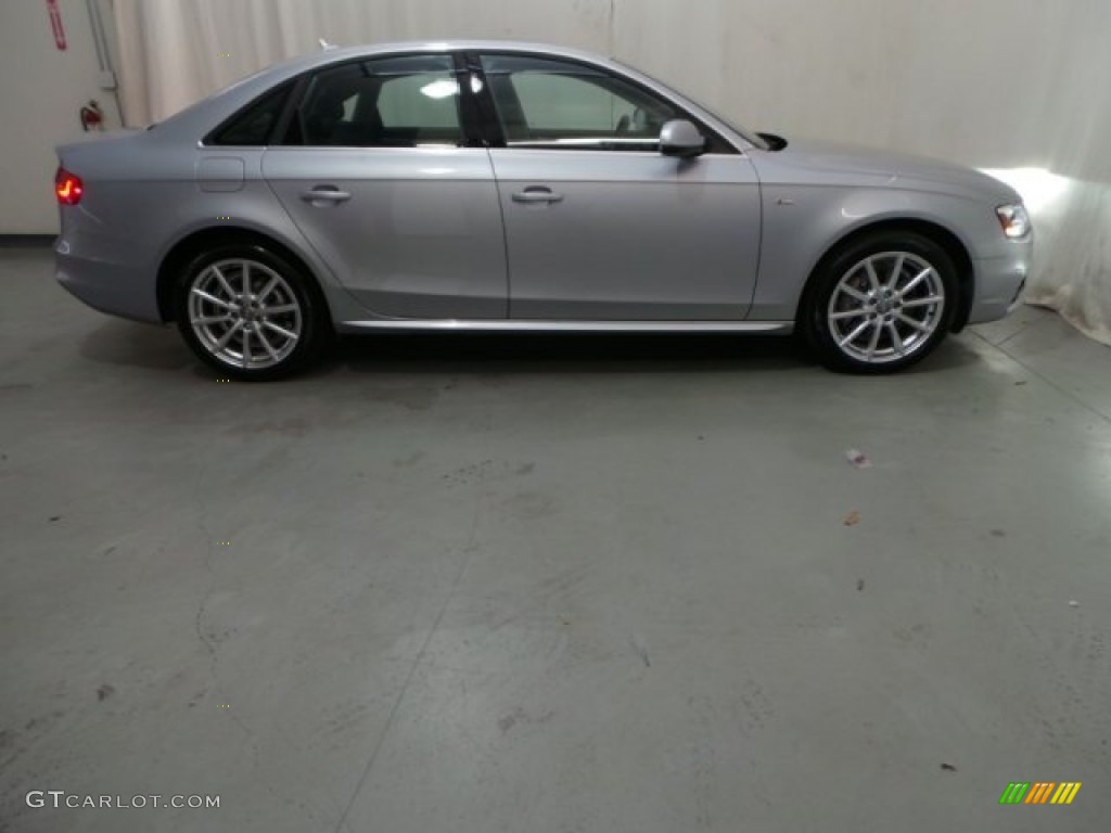 2015 A4 2.0T Premium - Florett Silver Metallic / Black photo #7