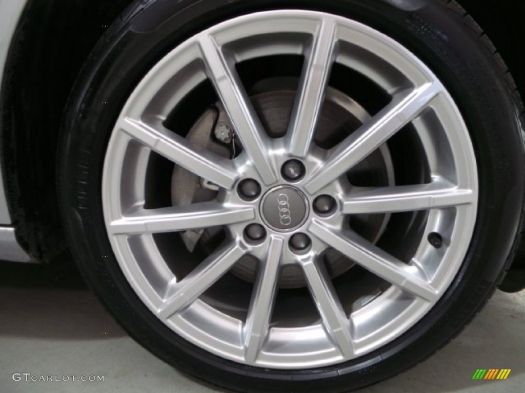 2015 A4 2.0T Premium - Florett Silver Metallic / Black photo #9