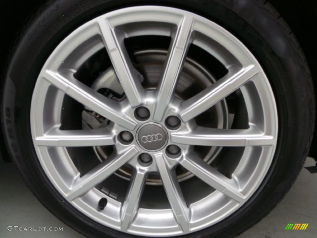 2015 A4 2.0T Premium - Florett Silver Metallic / Black photo #10