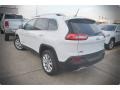 2015 Bright White Jeep Cherokee Limited  photo #3