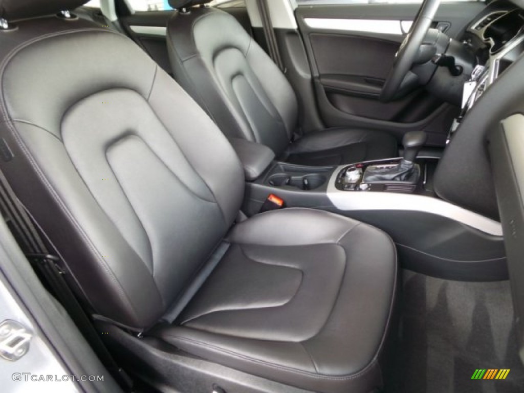 2015 A4 2.0T Premium - Florett Silver Metallic / Black photo #39
