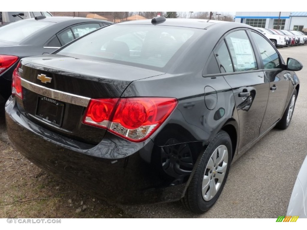 2015 Cruze LS - Black Granite Metallic / Jet Black/Medium Titanium photo #2