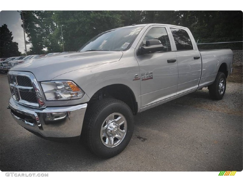 Bright Silver Metallic 2015 Ram 2500 Tradesman Crew Cab 4x4 Exterior Photo #102916852