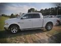 2015 Bright White Ram 1500 Laramie Crew Cab  photo #2