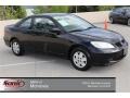 2004 Nighthawk Black Pearl Honda Civic Value Package Coupe  photo #1