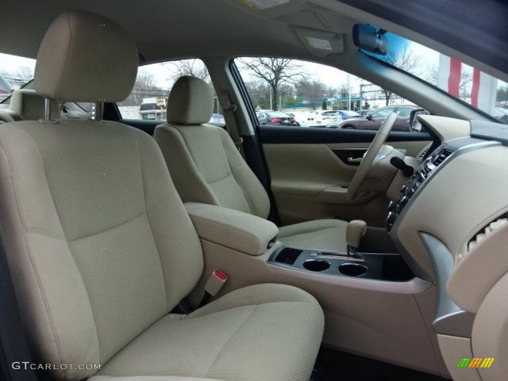 2015 Altima 2.5 SV - Storm Blue / Beige photo #19