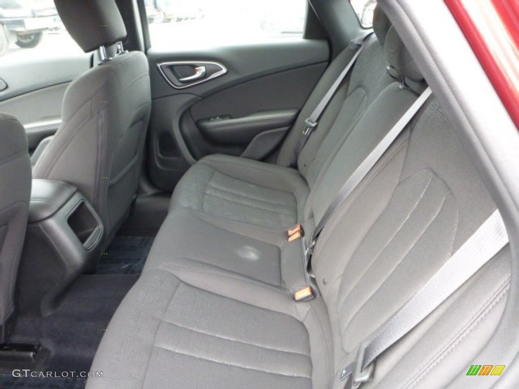 2015 Chrysler 200 LX Rear Seat Photos