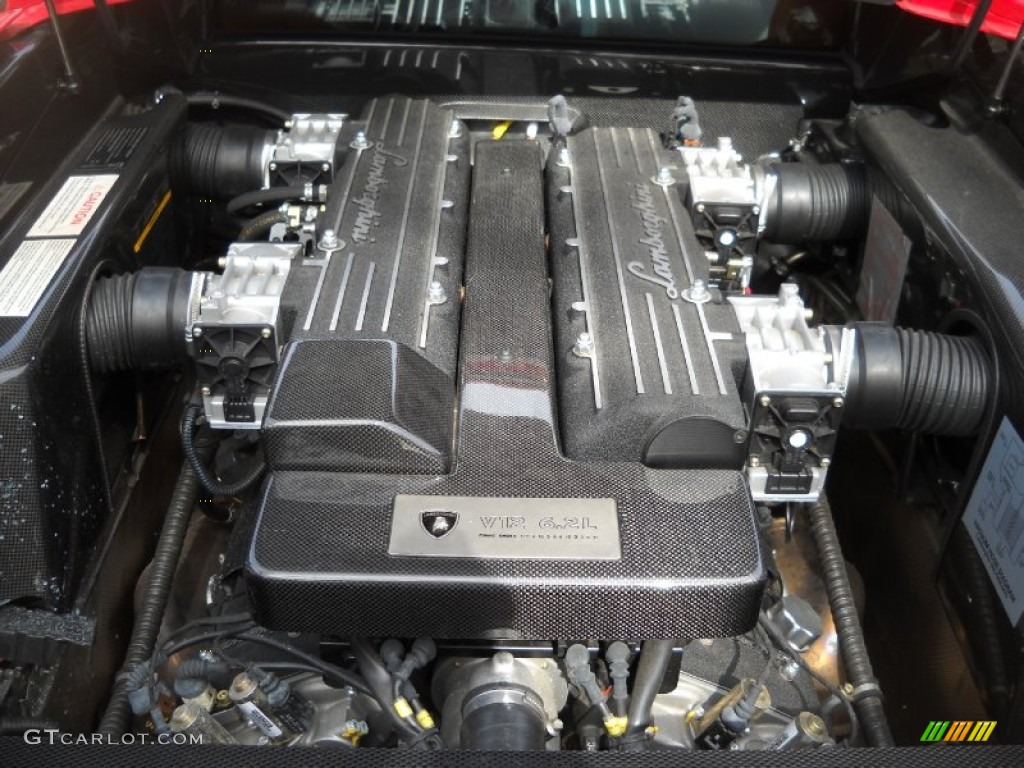 2005 Lamborghini Murcielago Coupe 6.2 Liter DOHC 48-Valve VVT V12 Engine Photo #102926159