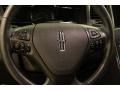 2013 Lincoln MKS Charcoal Black Interior Steering Wheel Photo