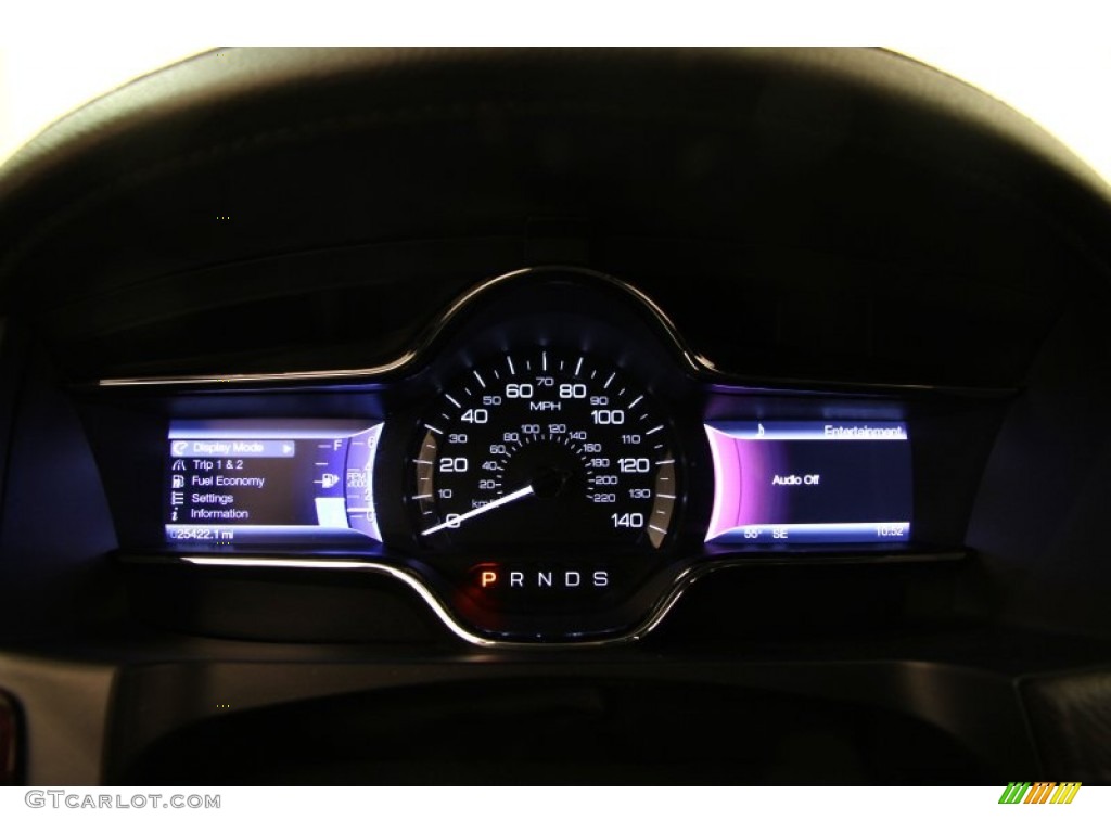 2013 Lincoln MKS EcoBoost AWD Gauges Photo #102926552