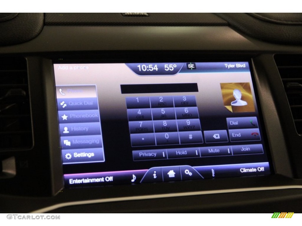 2013 Lincoln MKS EcoBoost AWD Controls Photo #102926612